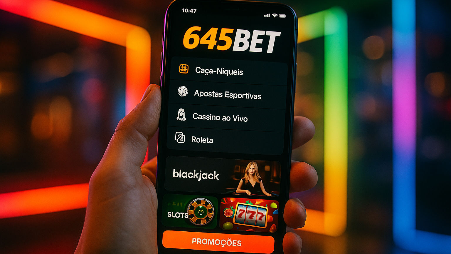Baixar o 645BET Cassino App