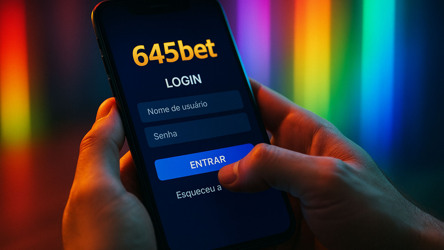 Login no Cassino 645BET