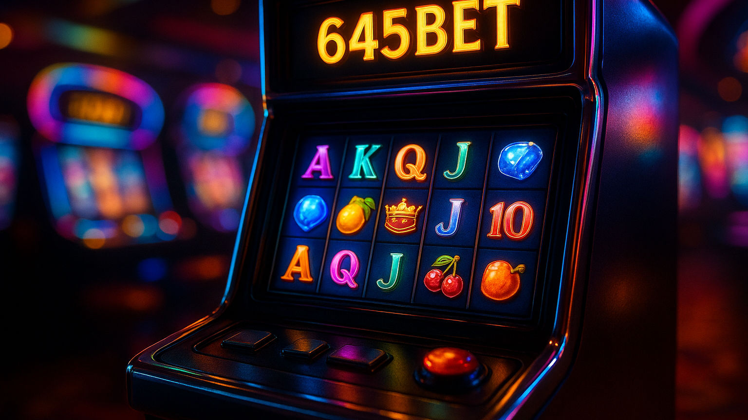Explore o mundo das slot machines no 645BET Casino